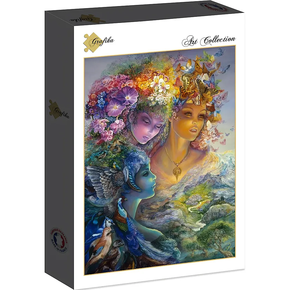 Grafika Puzzle Art Collection Jos�phine Wall The Three Graces - 2000 Teile