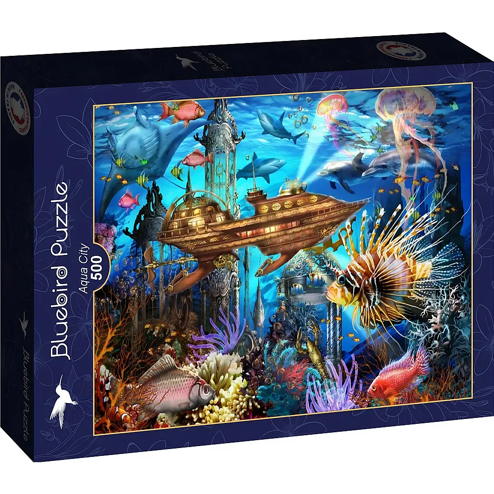 Bluebird Puzzle Marchetti Ciro Aqua City 500Teile