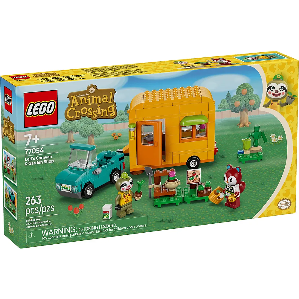 LEGO Animal Crossing Gerds Wohnwagen & G�rtnerei 77054