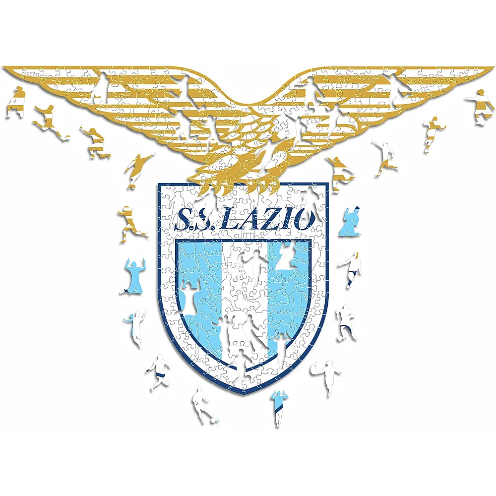 meinspielzeug - Iconic Puzzle SS Lazio Logo 150Teile | Holzpuzzle