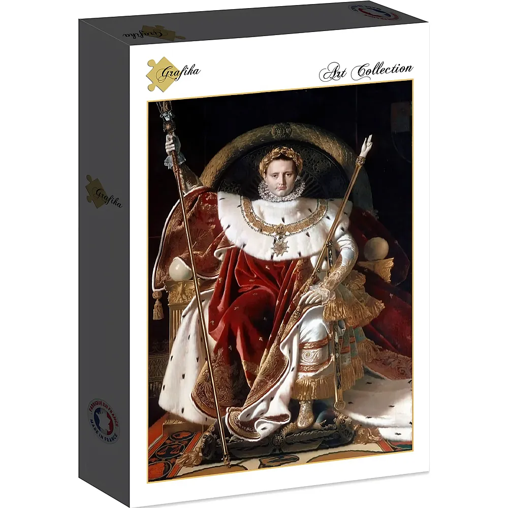 Grafika Puzzle Art Collection Jean-Auguste-Dominique Ingres Napol�on on the Imperial Throne, 1806 - 2000 Teile