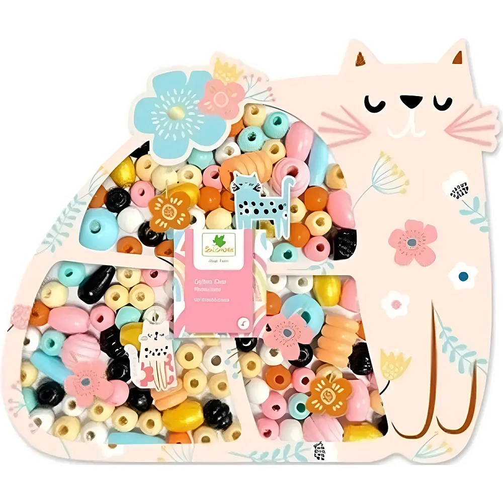 Sycomore Coffret Perles Bois Chat fr-de-it