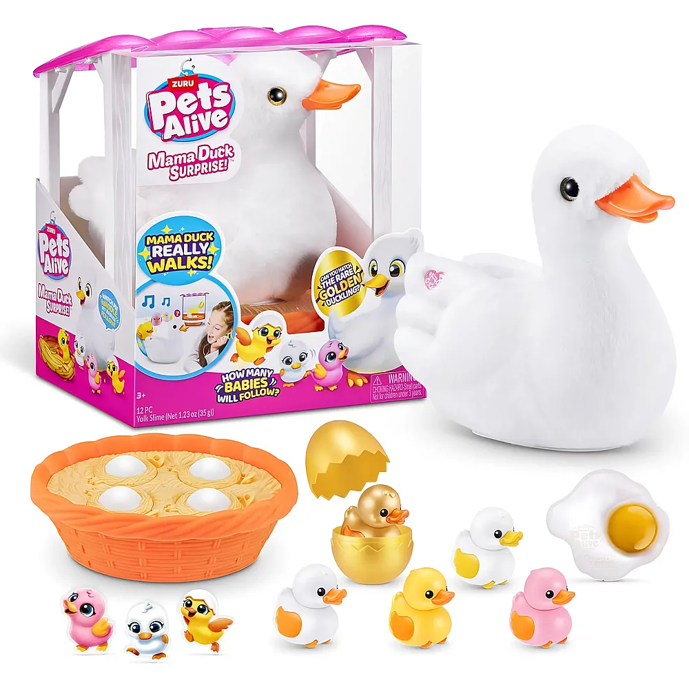 Zuru Pets Alive Mama Duck Surprise