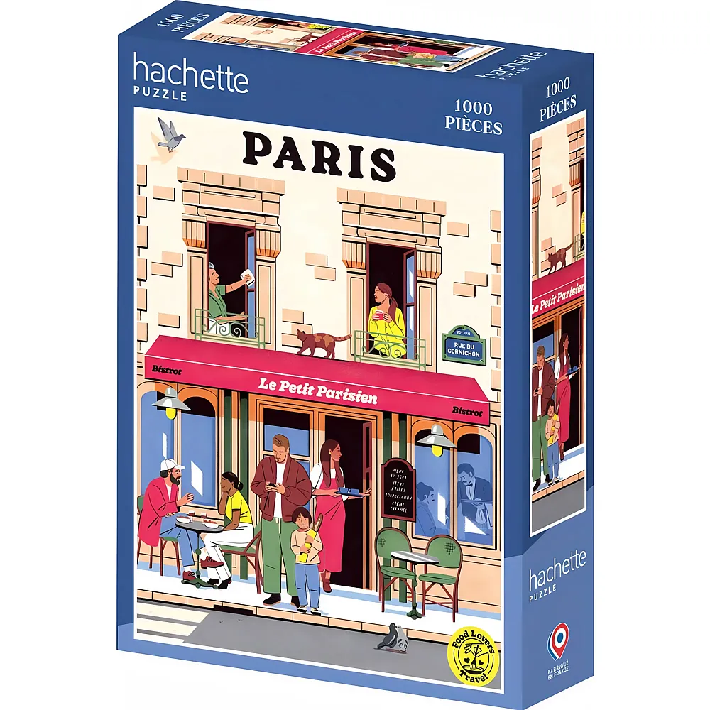Hachette Puzzle Paris - 1000 Teile