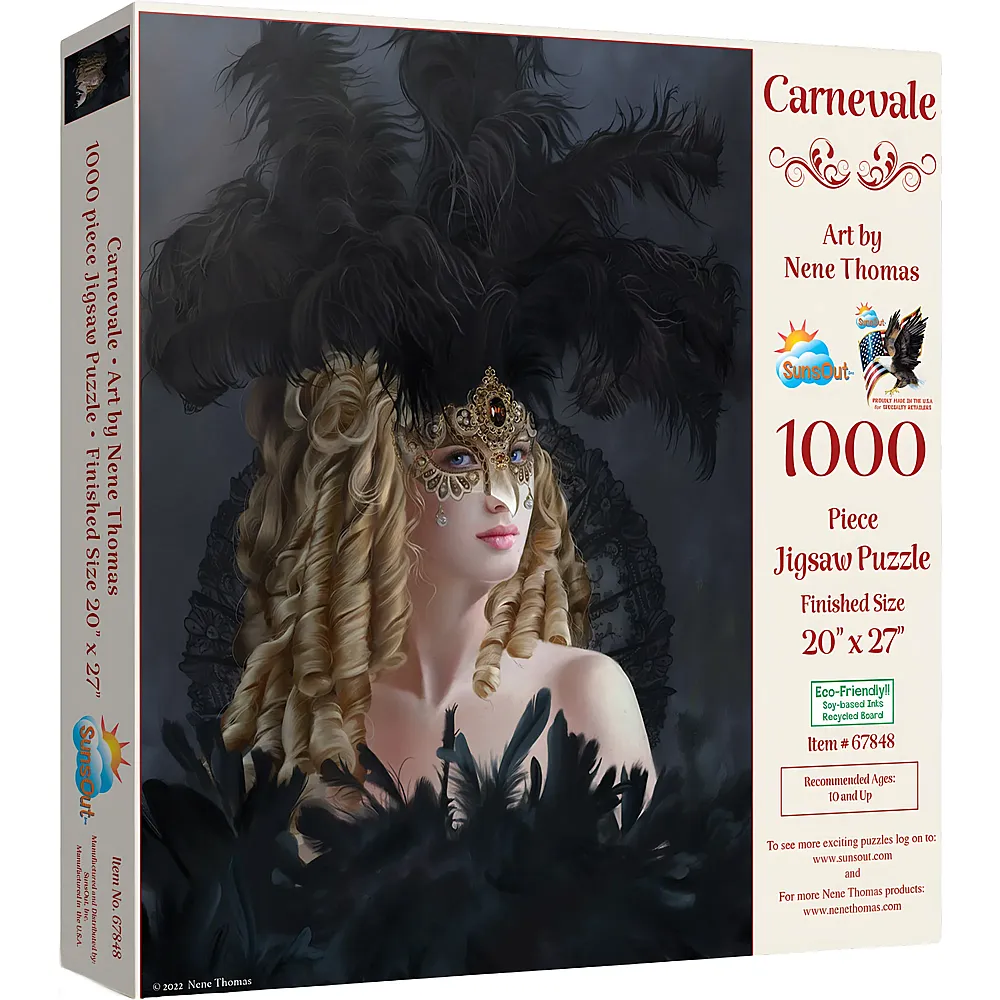 SunsOut Puzzle Nene Thomas Carnelvale - 1000 Teile