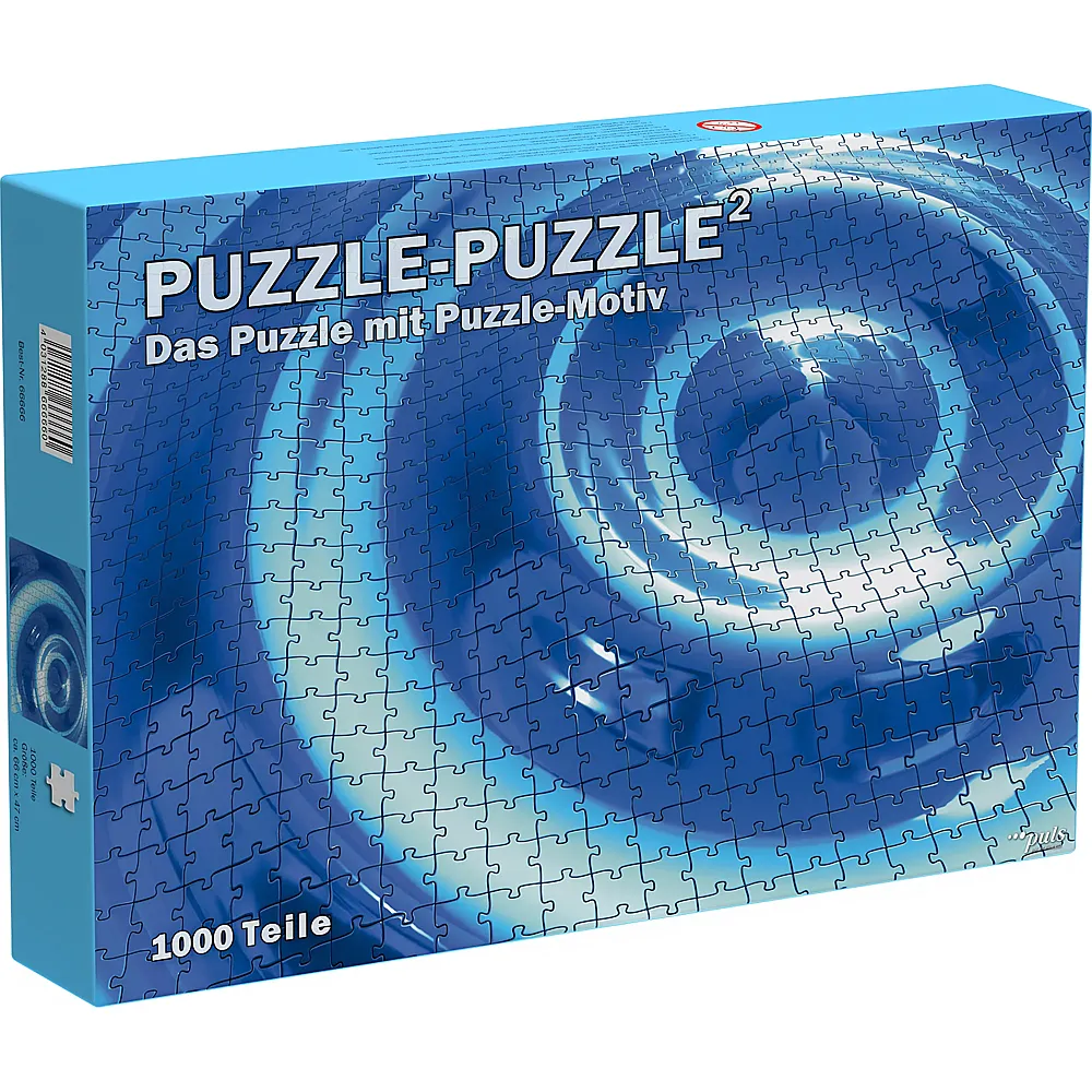 Puls Entertainment Das zweite Puzzle mit Puzzle-Motiv - 1000 Teile