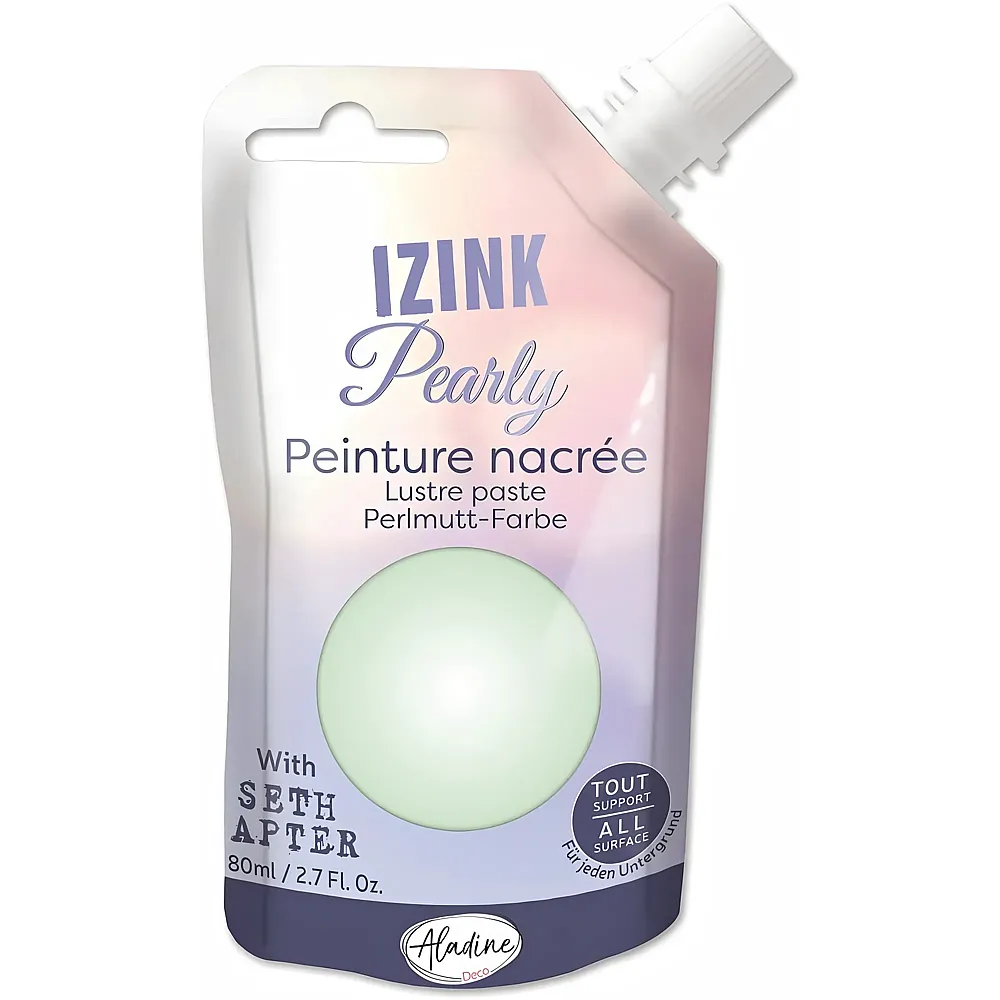 Aladine Izink Pearly Wassergr�n - 80 ml