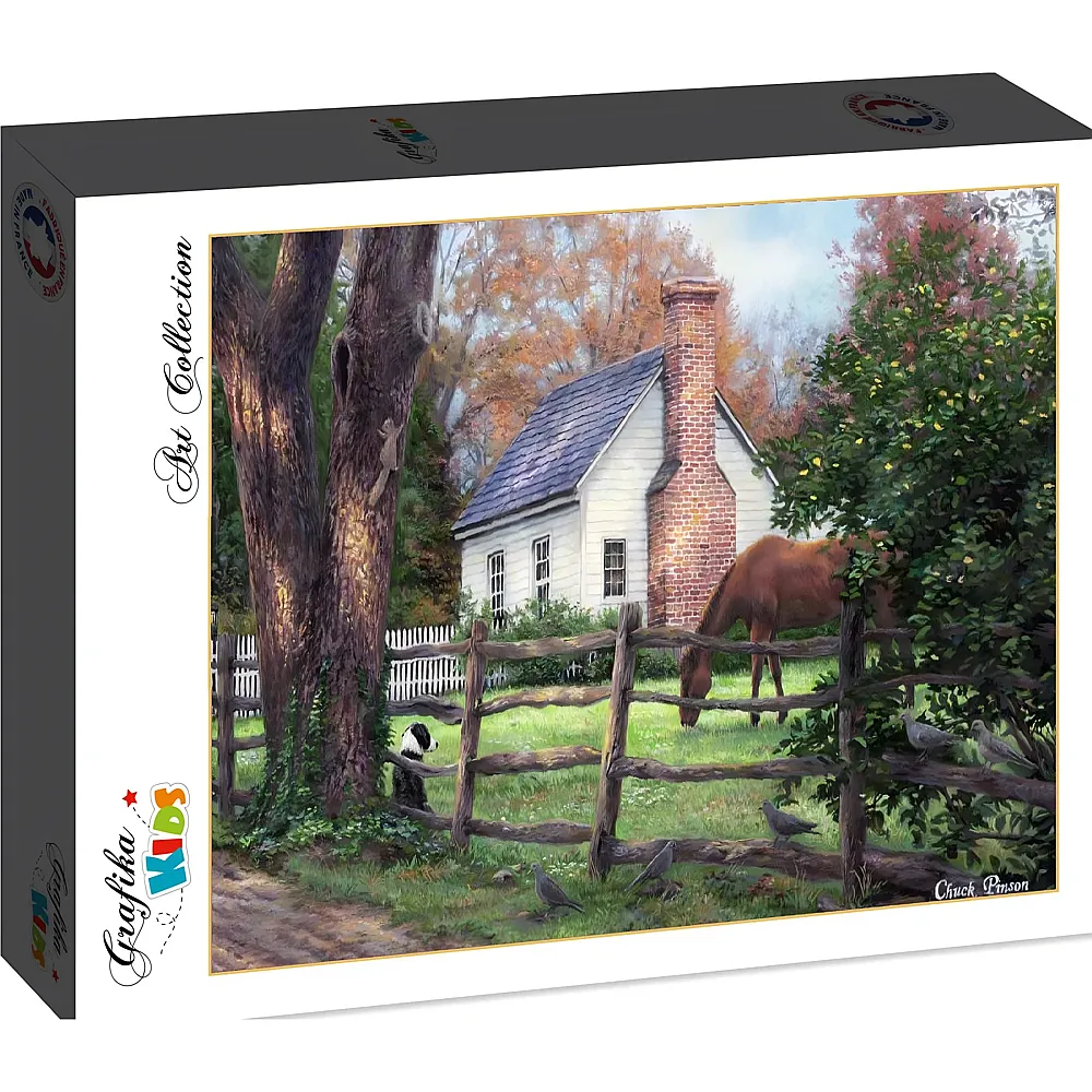 Grafika Puzzle Art Collection Chuck Pinson Grafika Kids Where Time Moves Slower - 12 Teile