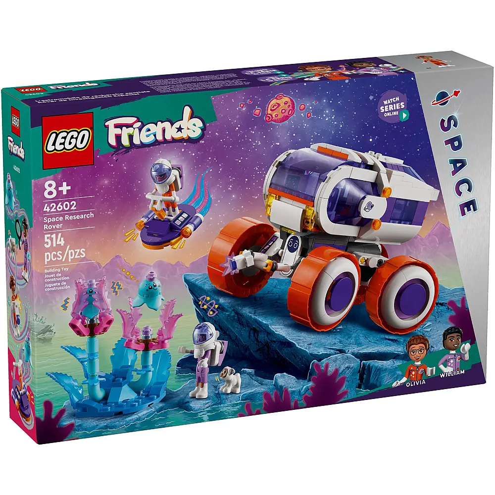 LEGO Friends Space Fahrzeug zur Weltraumforschung 42602