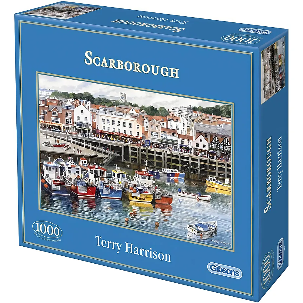 Gibsons Puzzle Terry Harrison Scarborough - 1000 Teile