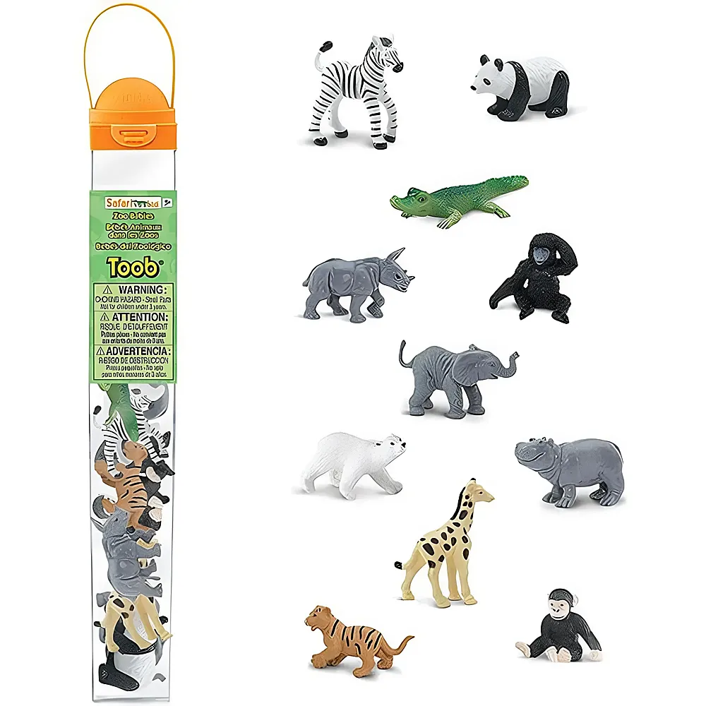 Safari Ltd. Toob Zoo Babies 11Teile