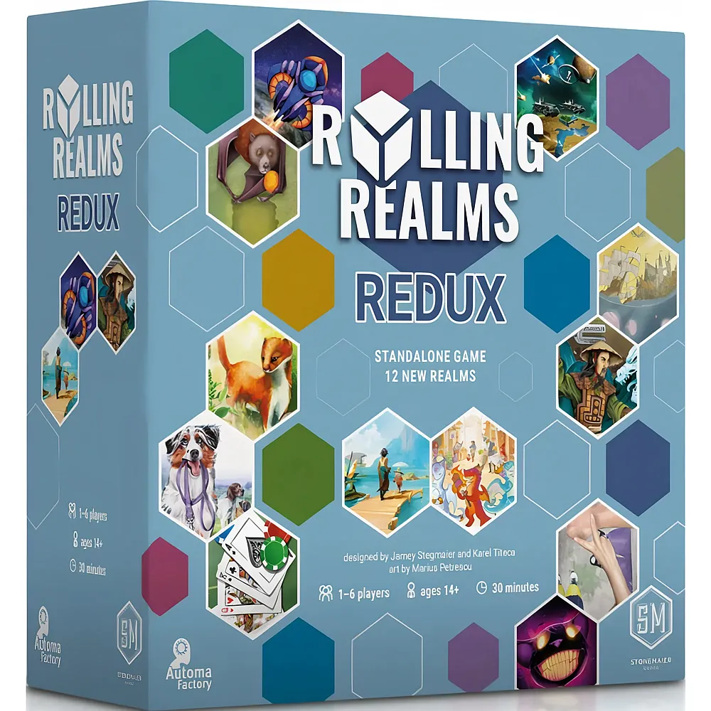 Stonemaier Games Rolling Realms Redux FR - Suche