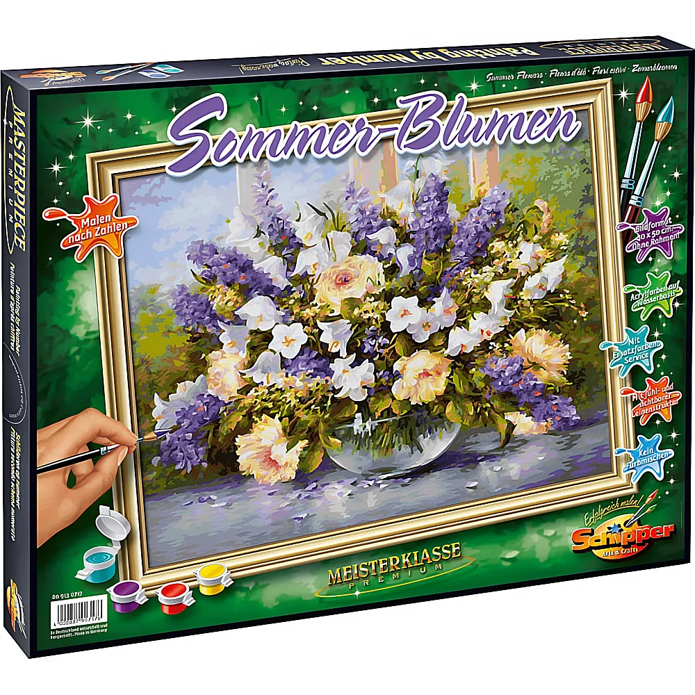 Schipper Blumen & Pflanzen Malen nach Zahlen Sommerblumen
