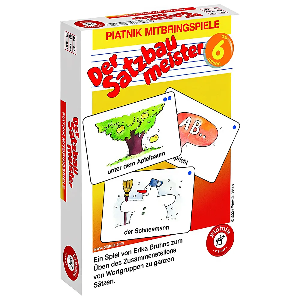 Piatnik Spiele Satzbaumeister | Lernspiele