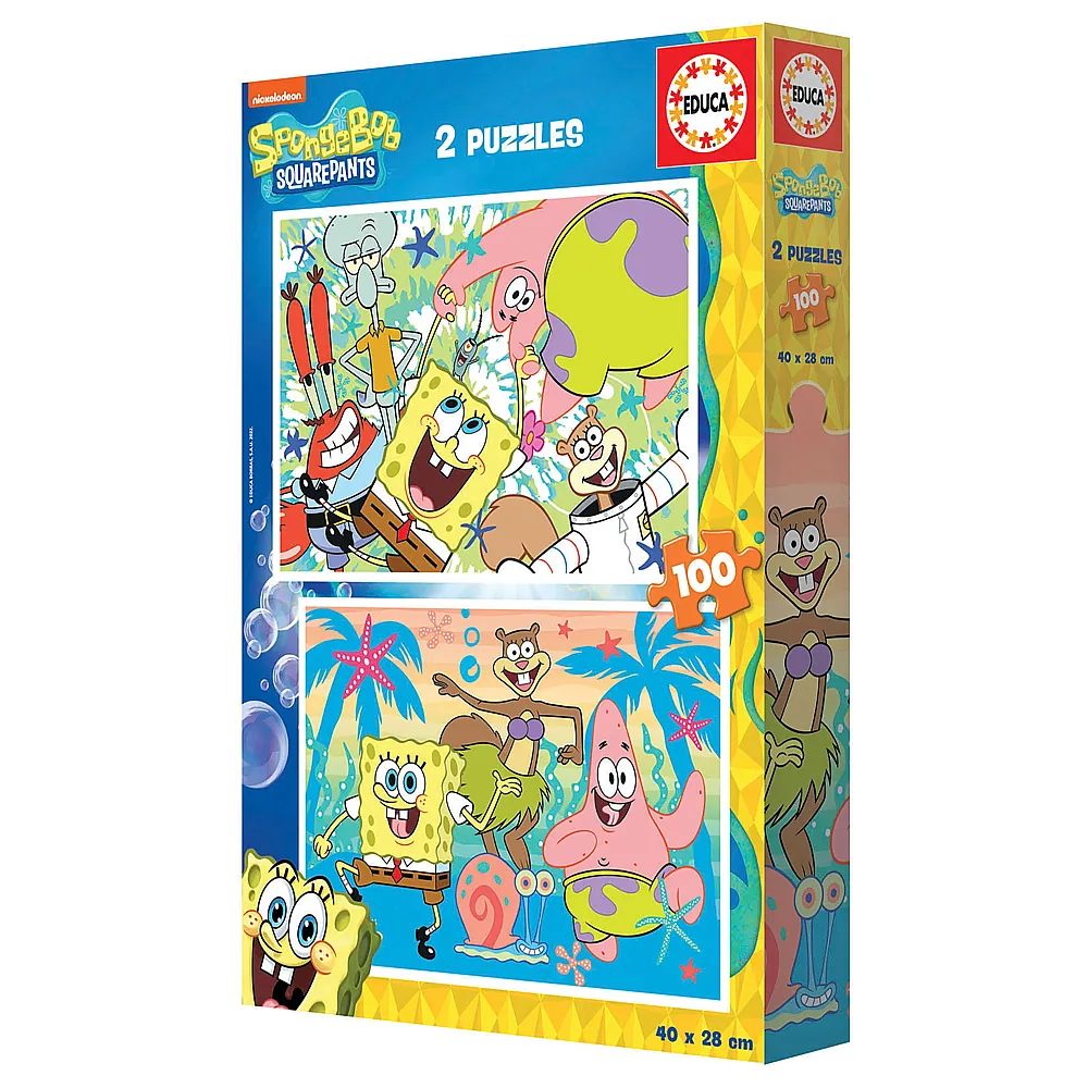 Educa Puzzle SpongeBob Sponge Bob 100Teile