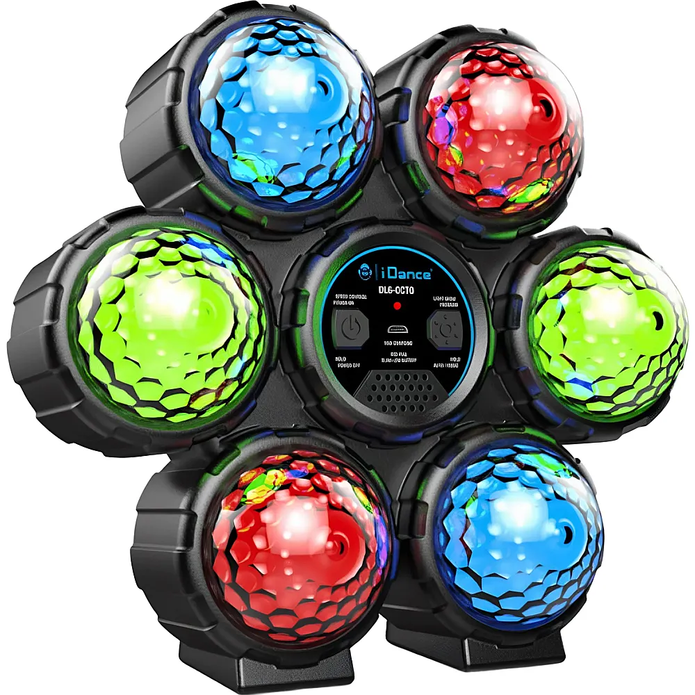 iDance Party light DL6-Octo incl. 1200mAh lithium battery