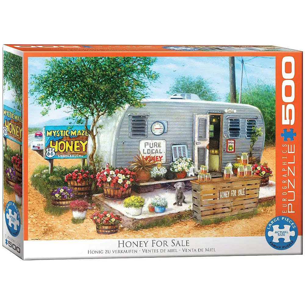 Eurographics Puzzle Honey for Sale - 500 Teile