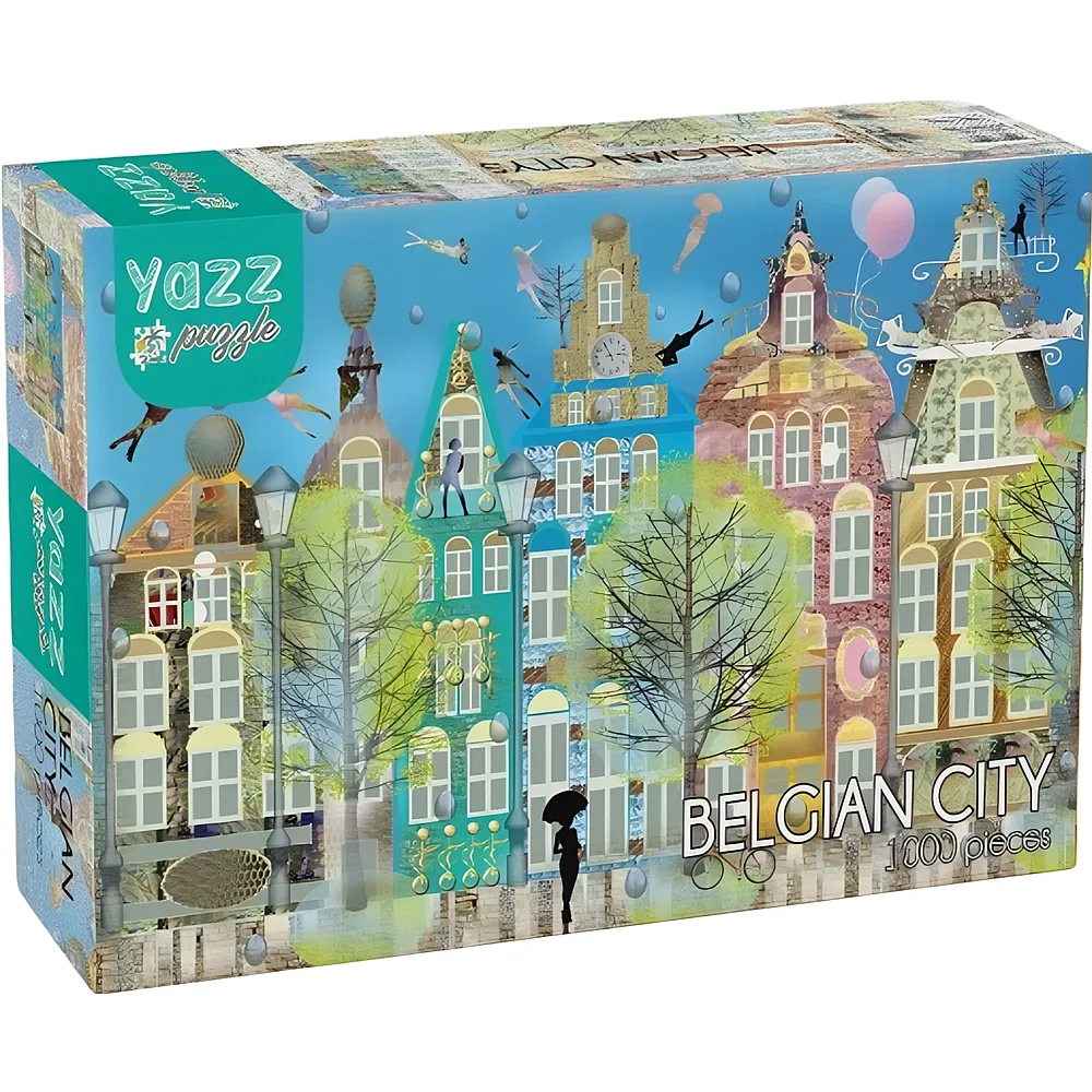 Yazz Puzzle Belgian City - 1000 Teile