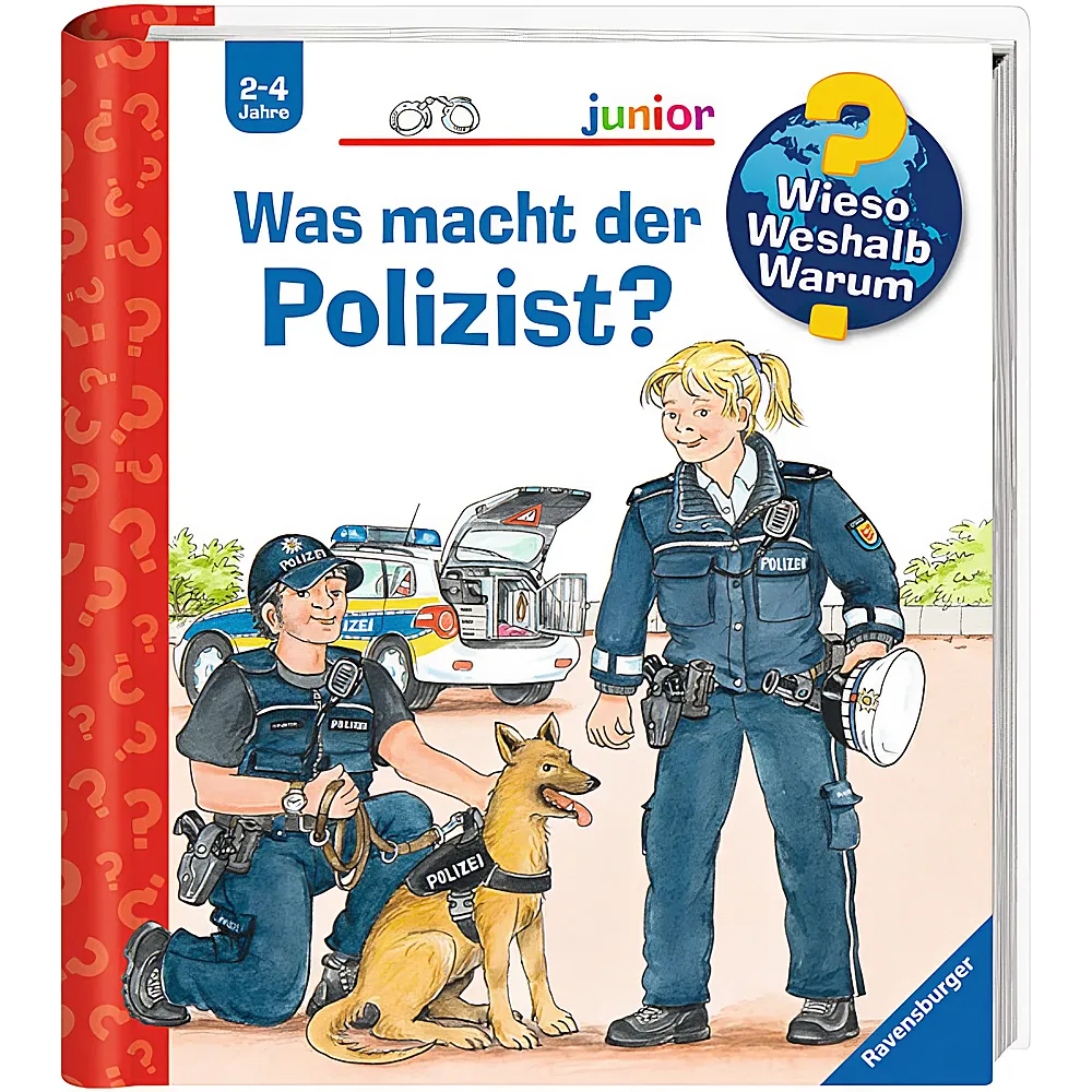 Ravensburger Wieso Weshalb Warum junior Was macht der Polizist Nr.65