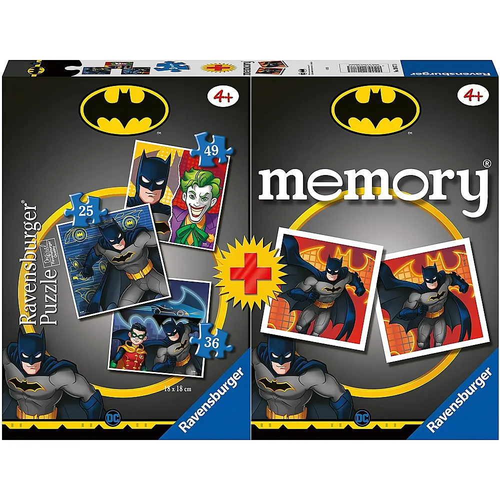 Ravensburger Spiele Multipack - Memory and 3 Puzzles - Batman
