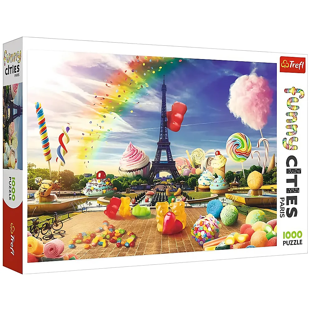 Trefl Puzzle Funny Cities Ssses Paris 1000Teile