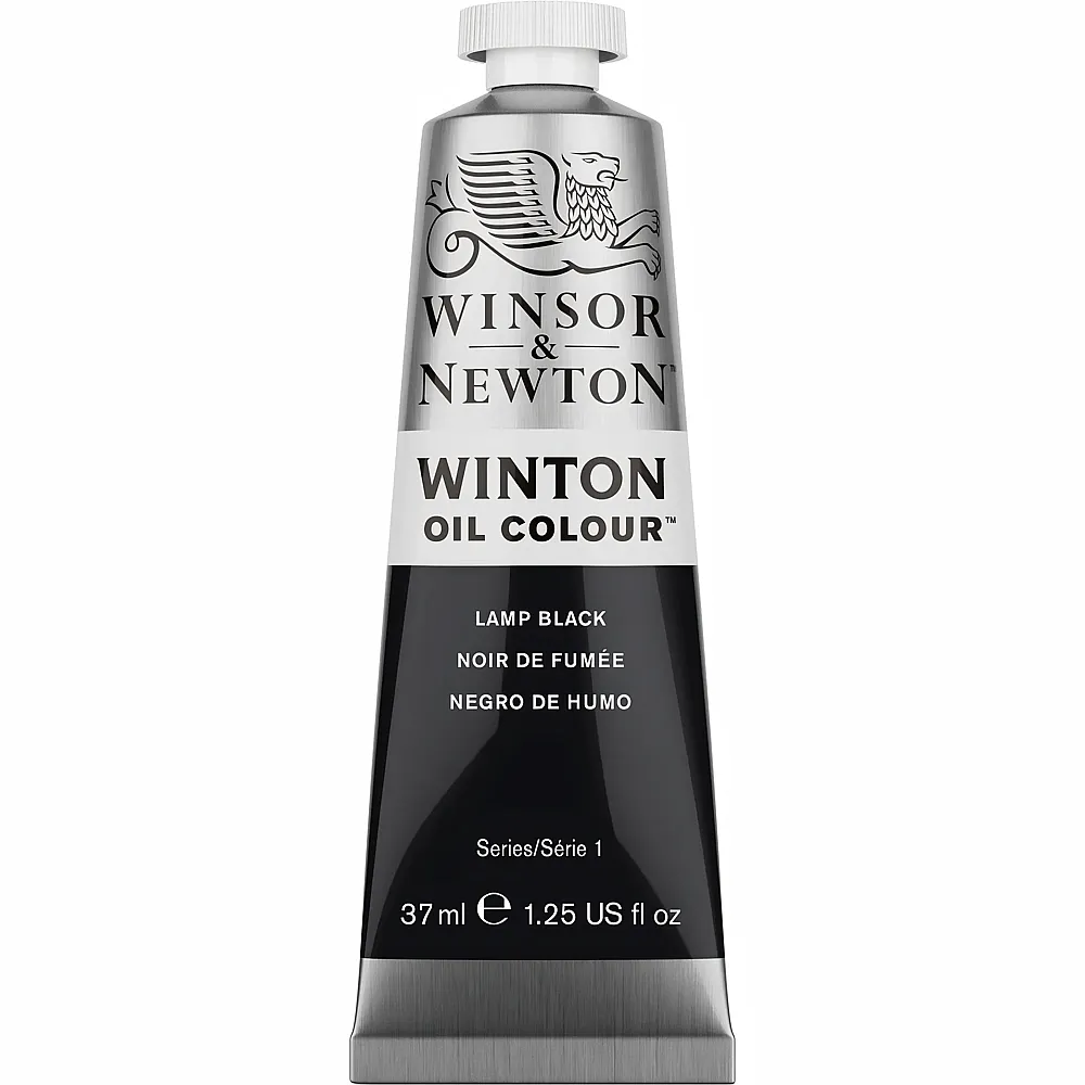 meinspielzeug - Winsor & Newton Winton �lfarbe Lampenschwarz 37ml | Farbe & Kreide