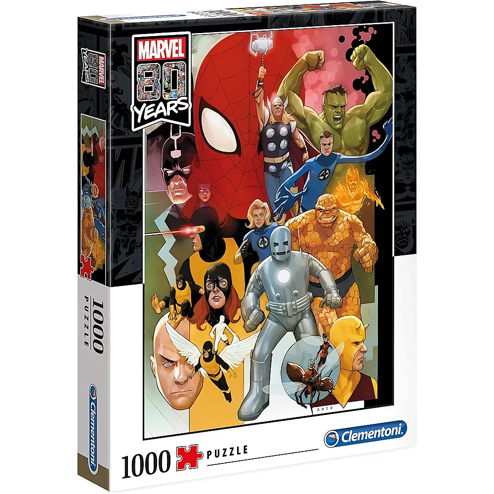 Clementoni Puzzle Marvel 80 Years 1000Teile