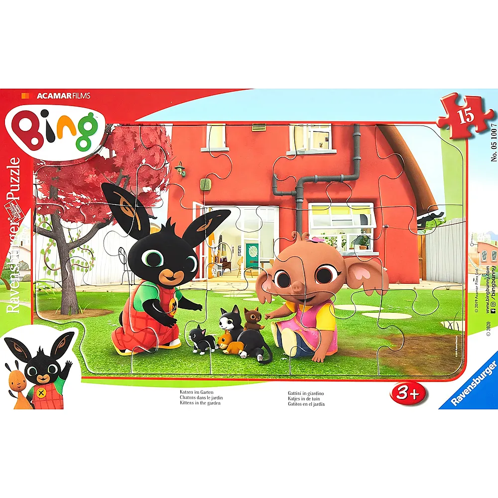 Ravensburger Puzzle Bing - 15 Teile