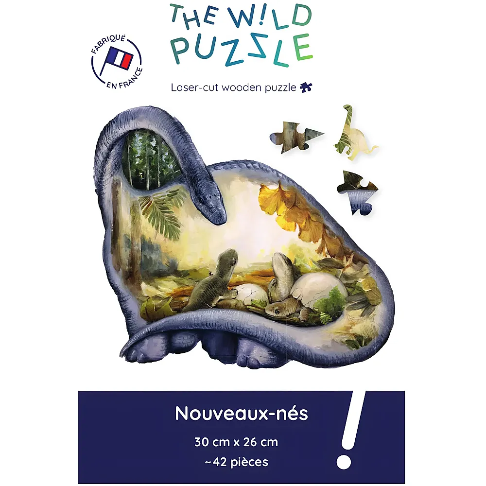 The Wild Puzzle Newborns - 42 Teile