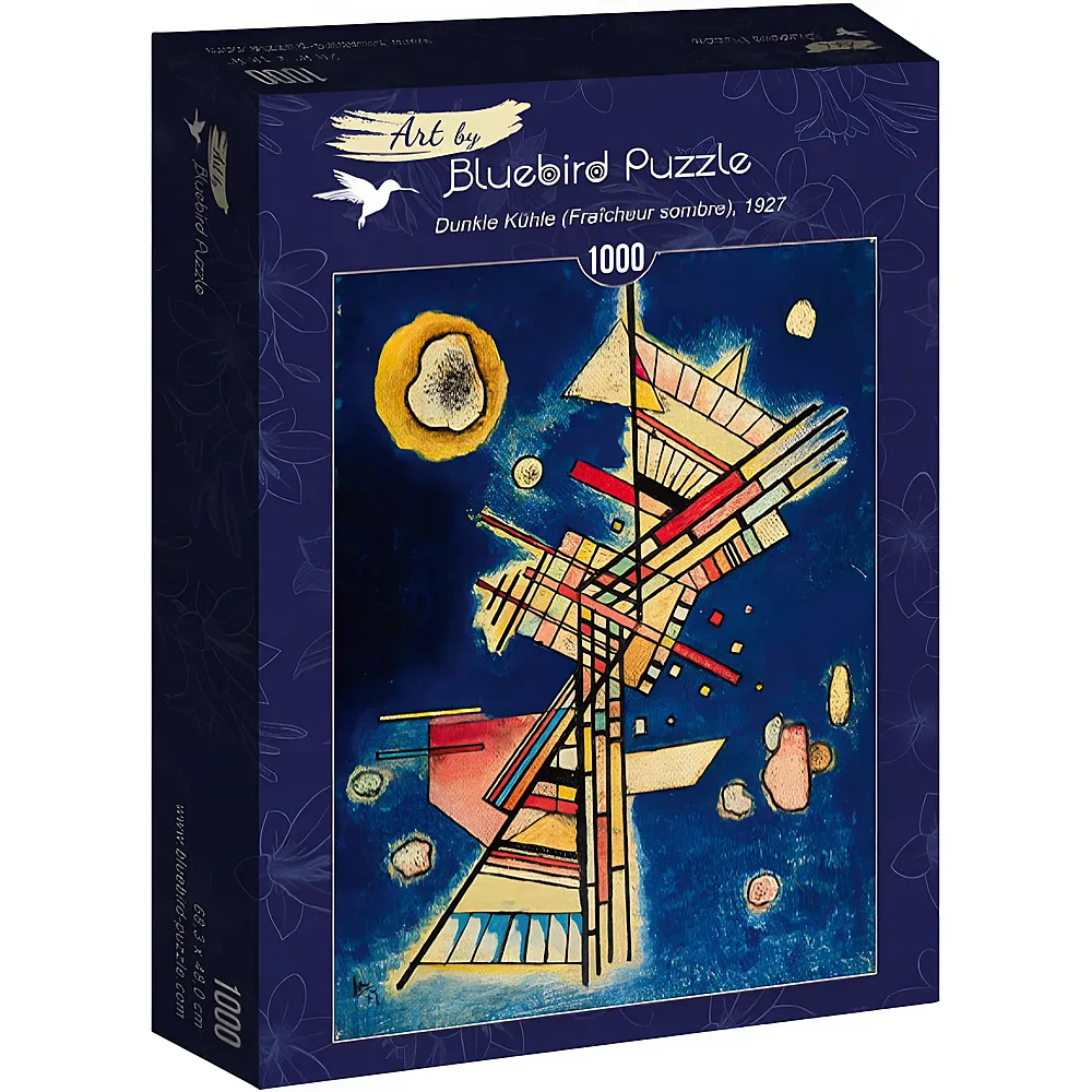 Bluebird Puzzle Vassily Kandinsky Dunkle K�hle Fra�cheur sombre, 1927 - 1000 Teile