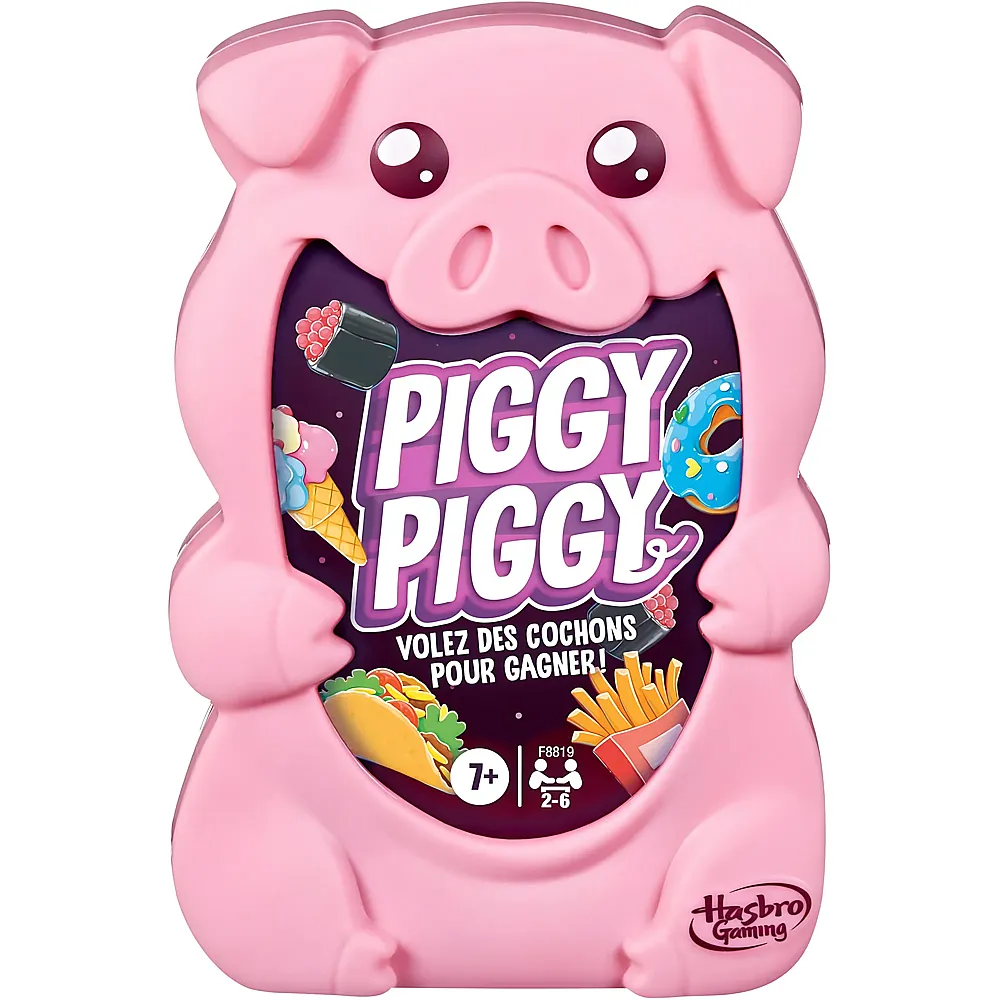 Hasbro Gaming Jeu de Cartes Familial Piggy Piggy - Franais