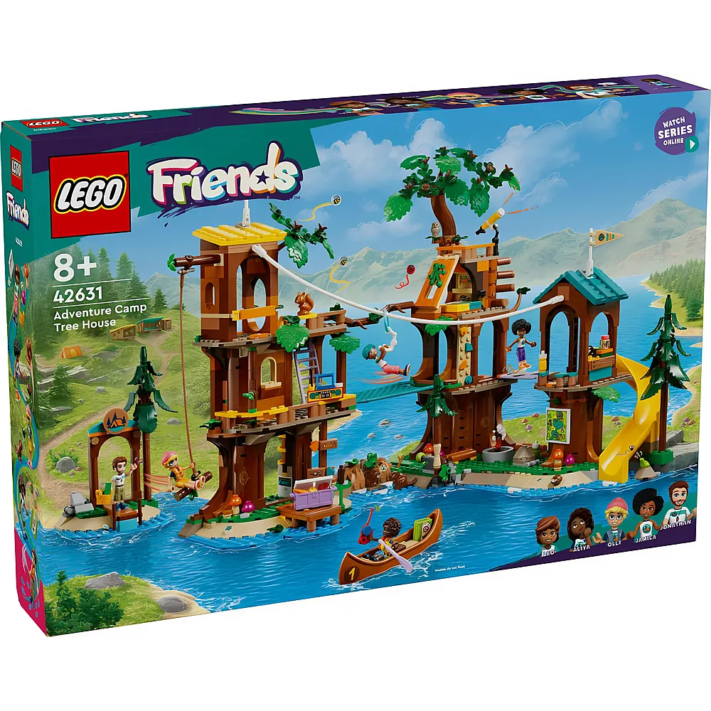 LEGO Friends Baumhaus im Abenteuercamp 42631