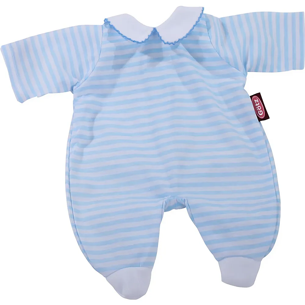 meinspielzeug - G�tz Strampler Blau - 30 - 33 cm | Puppenkleider