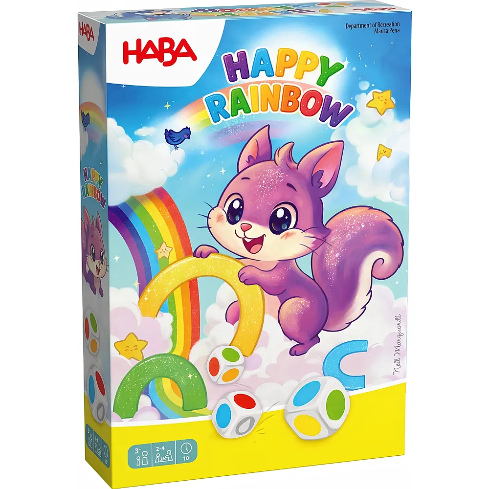 HABA Spiele Happy Rainbow - Mehrsprachig