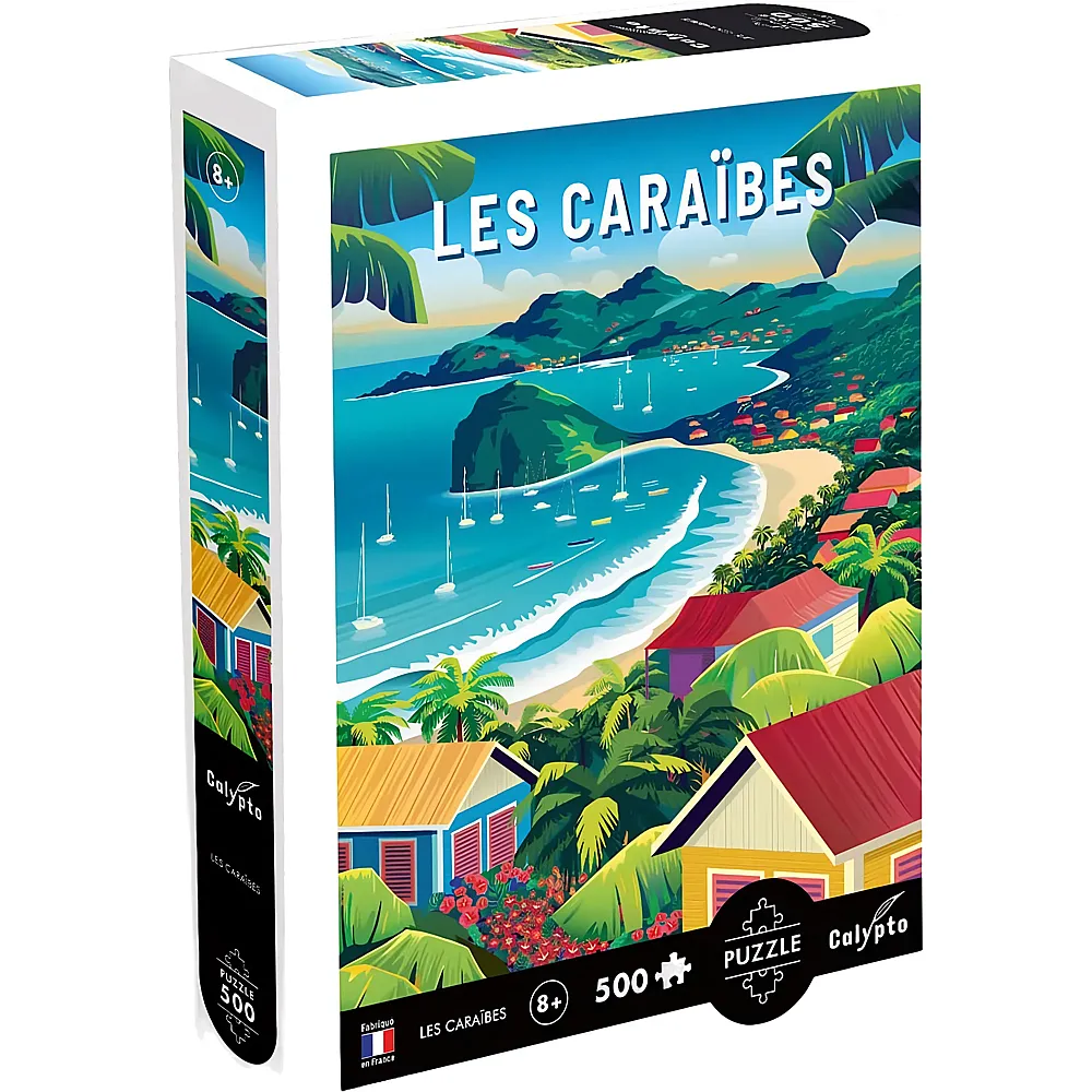 Calypto Puzzle Karibik mit Soft-Touch 500Teile