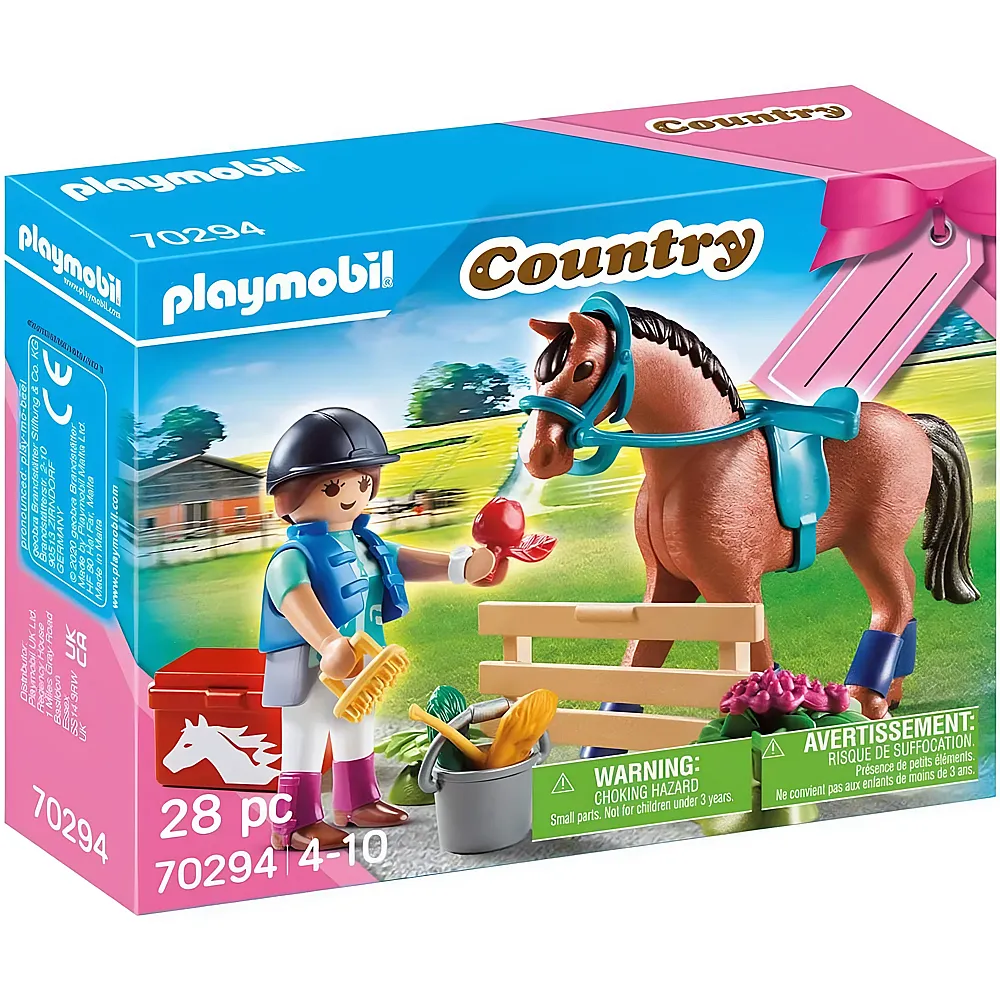 PLAYMOBIL Country Geschenkset Reiterhof 70294