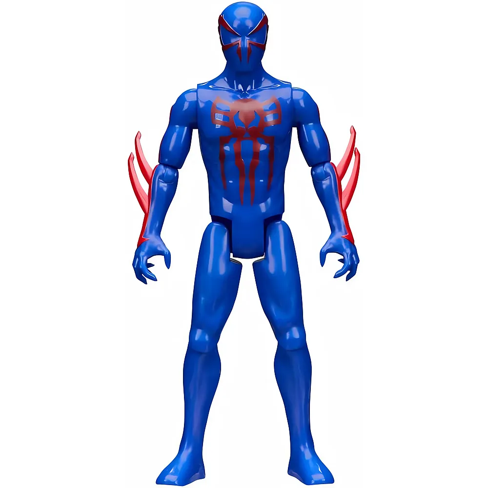 Hasbro Marvel Spider-Man Titan Serie Spider-Man 2099 Action-Figur Skala 30 cm, Superhelden-Spielzeug f�r Kinder ab 4 Jahren, Blau