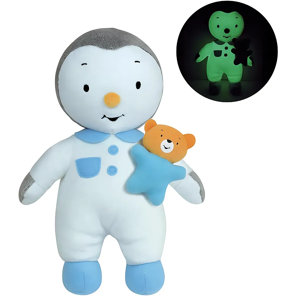 Jemini T'Choupi Glow in the Dark - 25 cm
