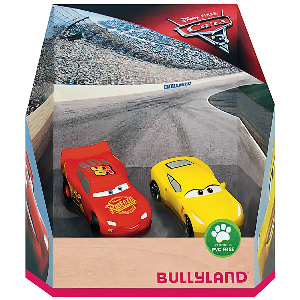 Bullyland Comic World Geschenkset Disney Cars 2Teile | Lizenzfiguren