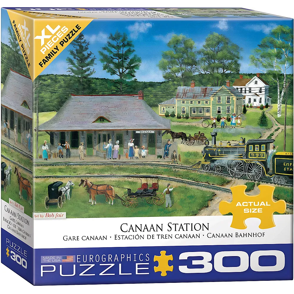 Eurographics Puzzle Canaan Station - 300 Teile - Puzzle 105-300 Teile