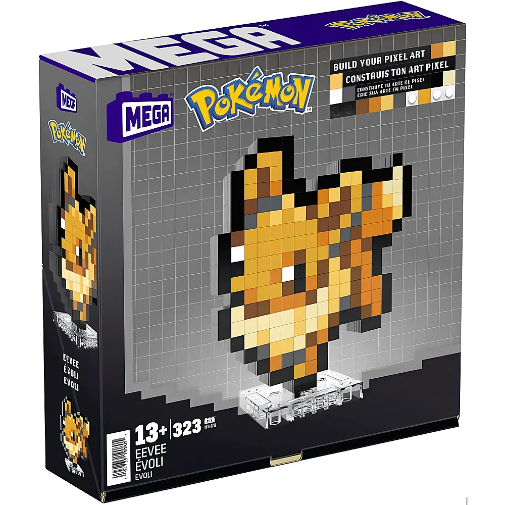 Mega Construx Pok�mon Pixel Art Evoli 323Teile