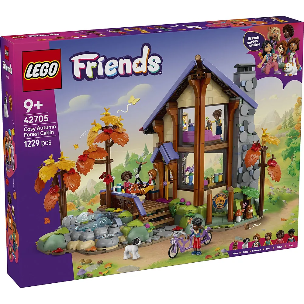 LEGO Friends Gem�tliche H�tte im Herbstwald 42705