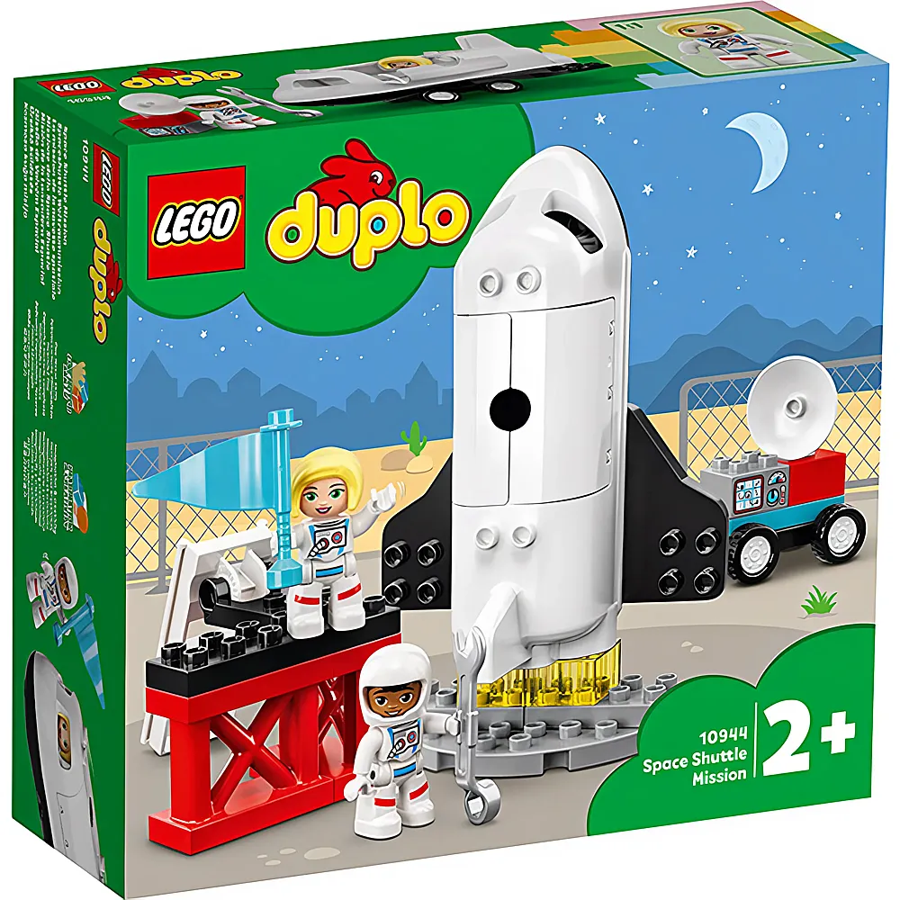 LEGO DUPLO Stadt Spaceshuttle Weltraummission 10944