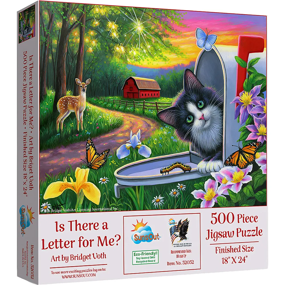SunsOut Puzzle Is There a Letter for Me - 500 Teile