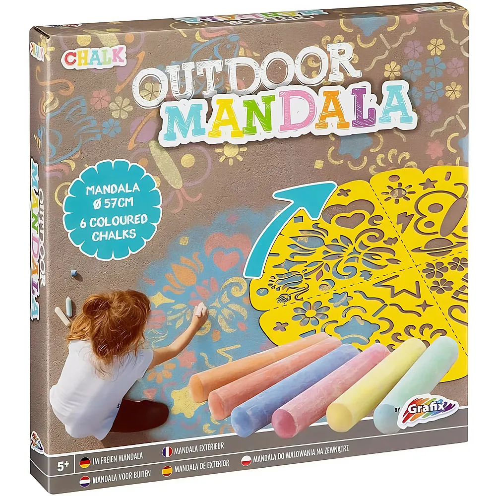 Creative Craft Group Straenkreide Mandala