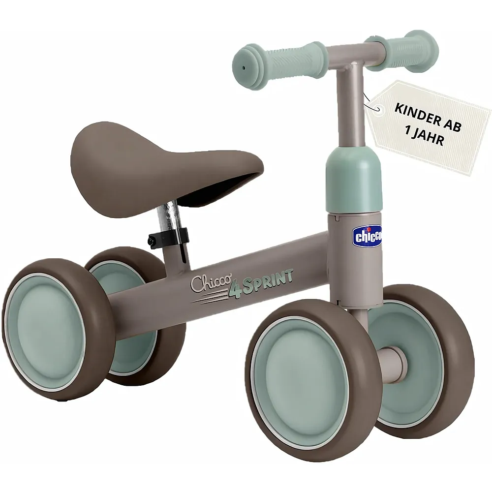 Chicco Pedalfreies Balance-Fahrrad Braun - Kindervelos & Laufr�der