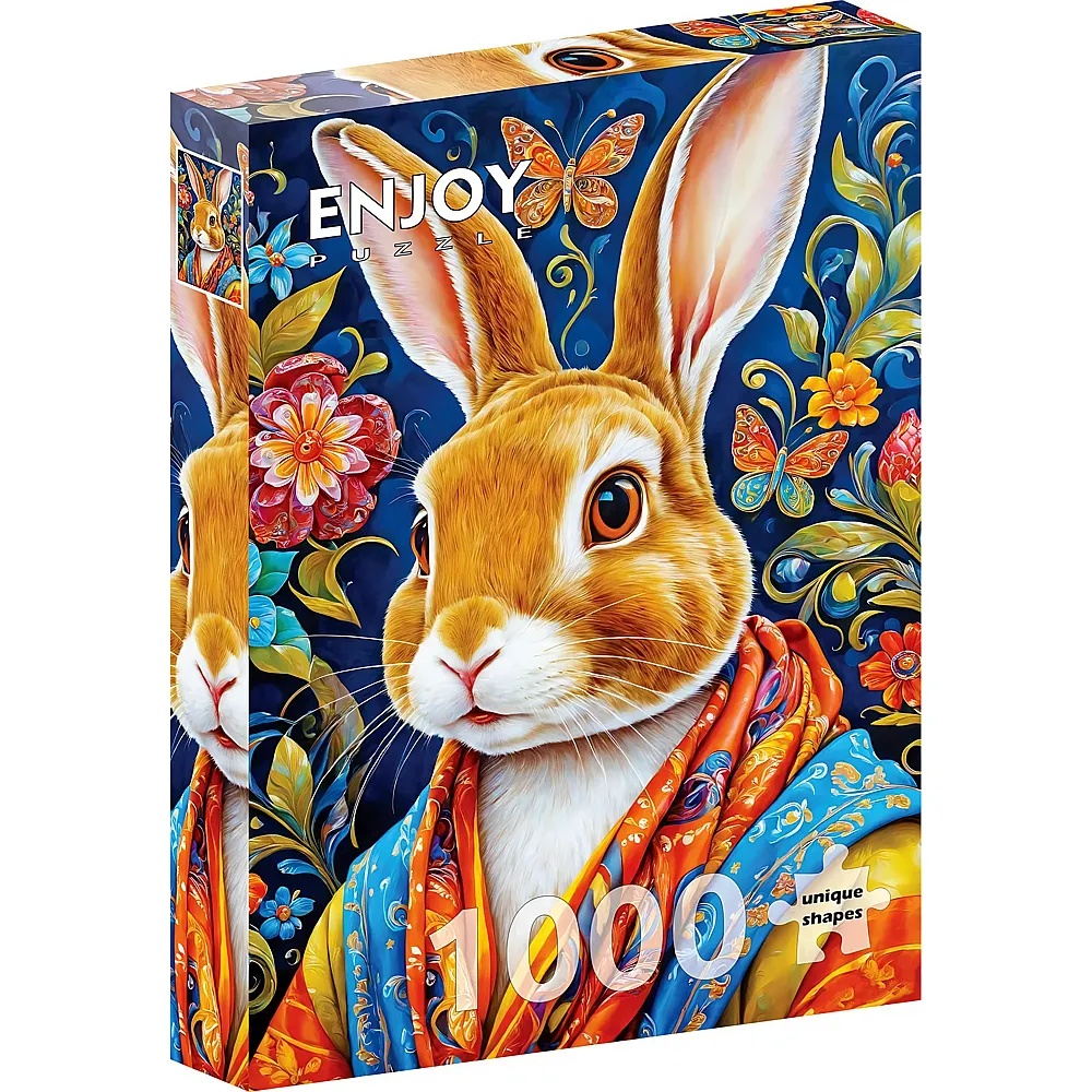 Enjoy Puzzle Cooler Hase - 1000 Teile