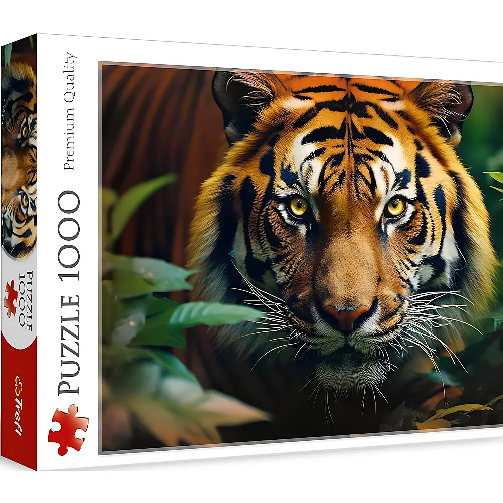 Trefl Puzzle Wilder Tiger - 1000 Teile