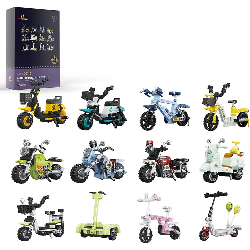 JMBricklayer Mini Motorcycle Set 20116