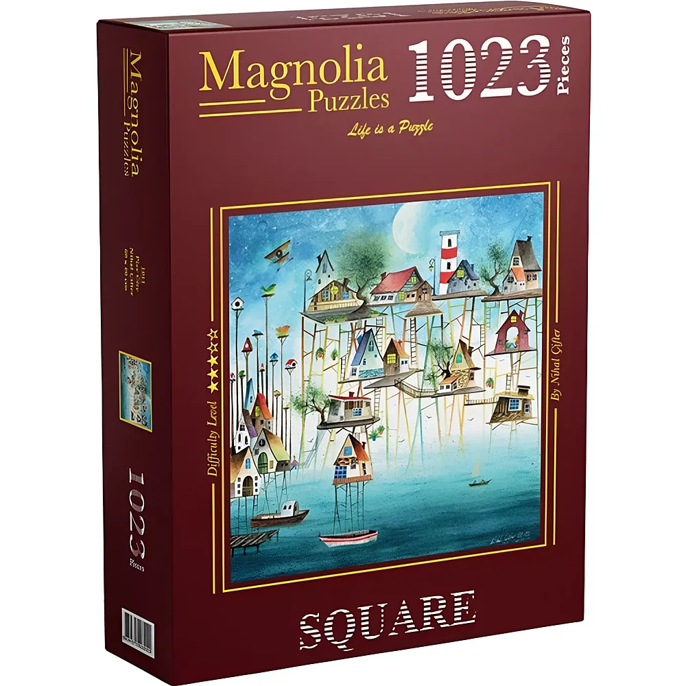 Magnolia Puzzle Nihal ifter Pier City 1023Teile